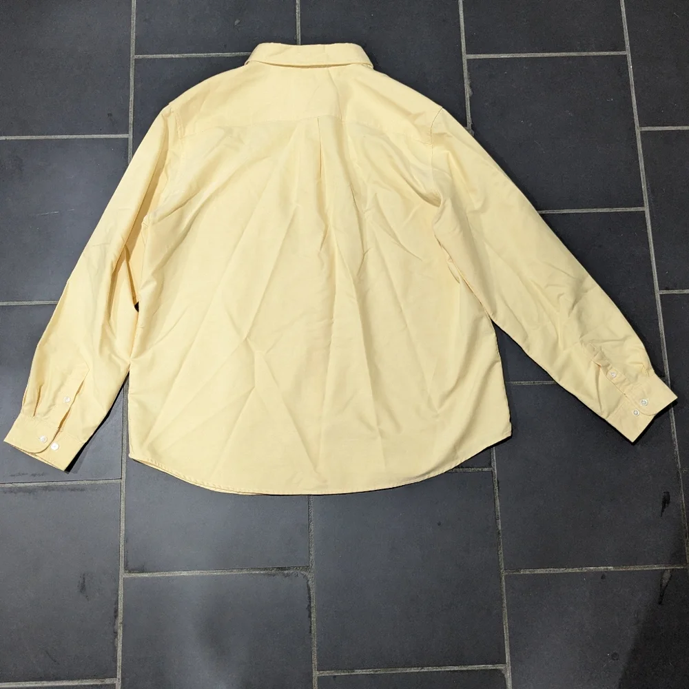 butter yellow button down - Picture 6 of 6